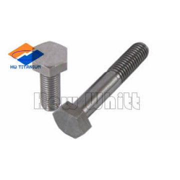 Baoji high end titanium hex screw price